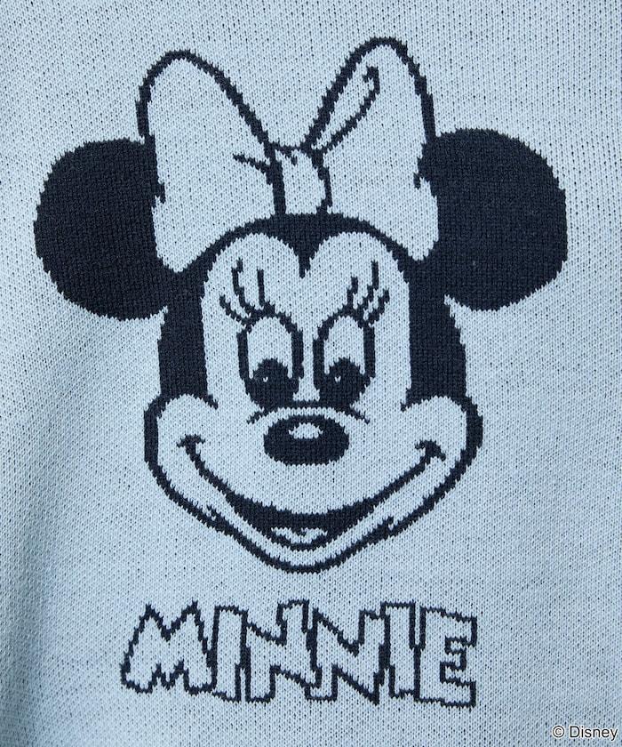 Minnie Mouse/米妮/雙面提花針織衫