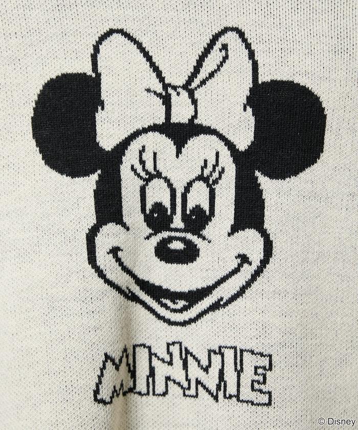 Minnie Mouse/米妮/雙面提花針織衫