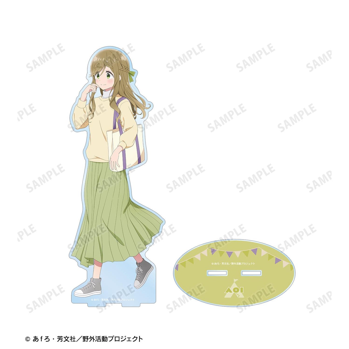 《搖曳露營》 SEASON3_新繪 犬山葵 步行ver. 超大亞克力立牌