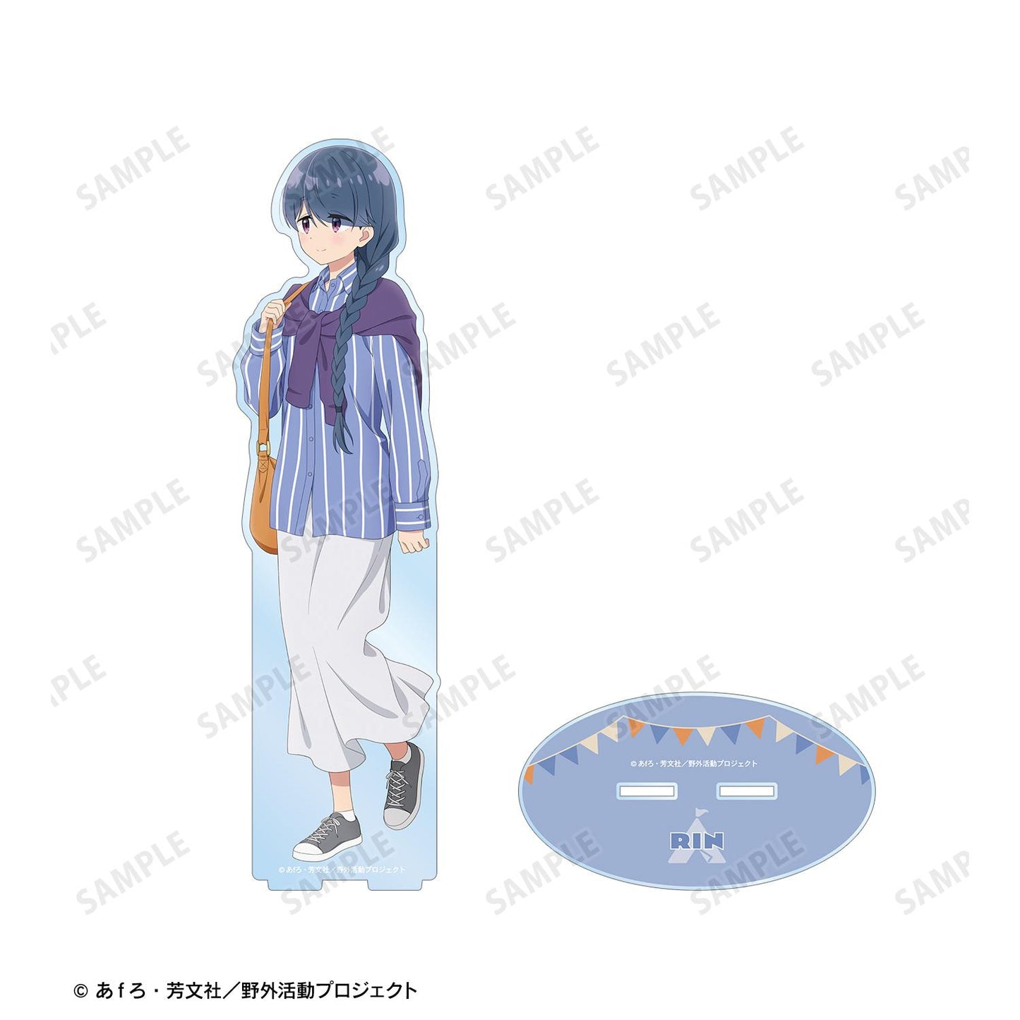《搖曳露營》 SEASON3_新繪 志摩凜 步行ver. 超大亞克力立牌