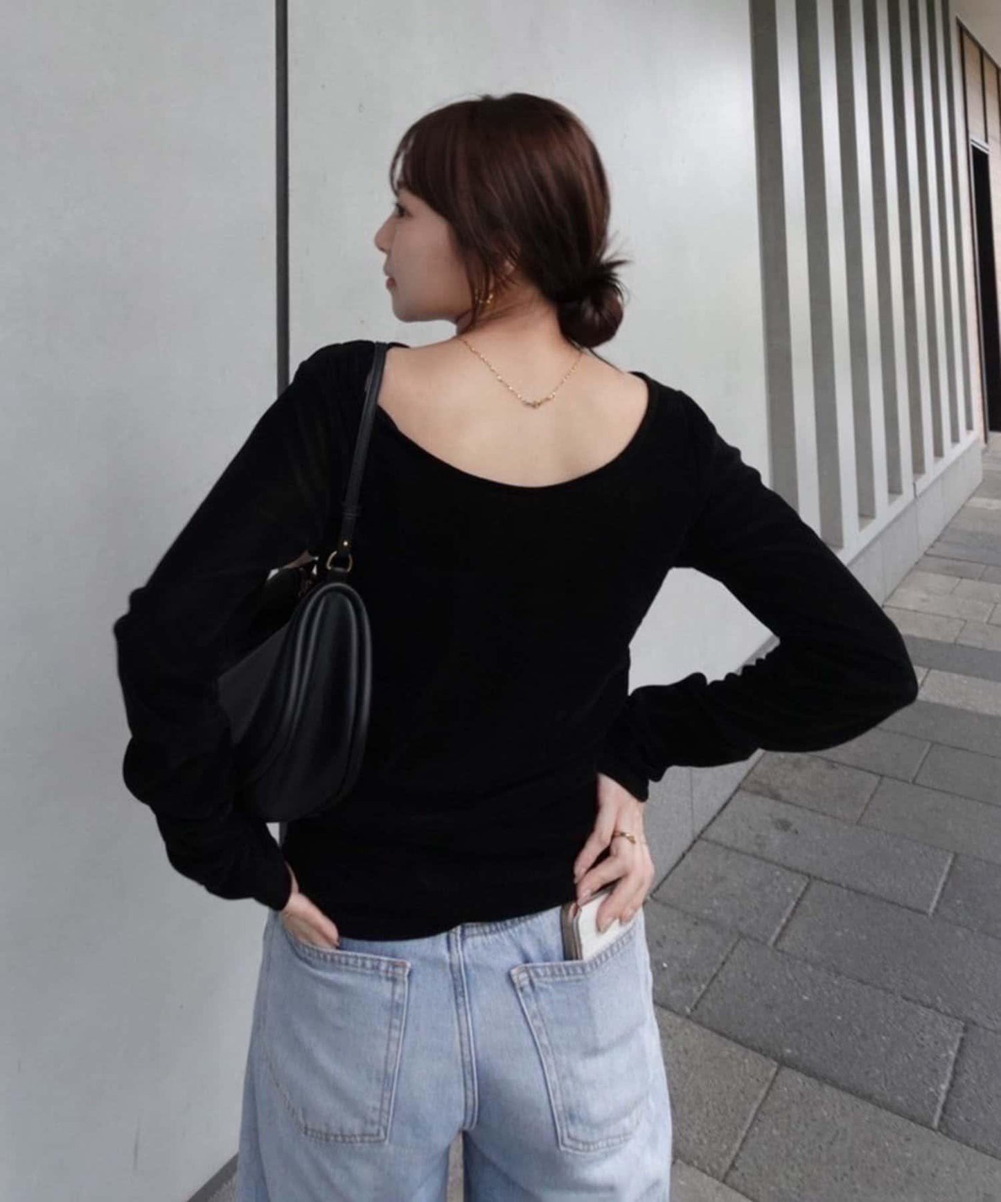 【@toitopoooo_____聯名】透視天鵝絨上衣