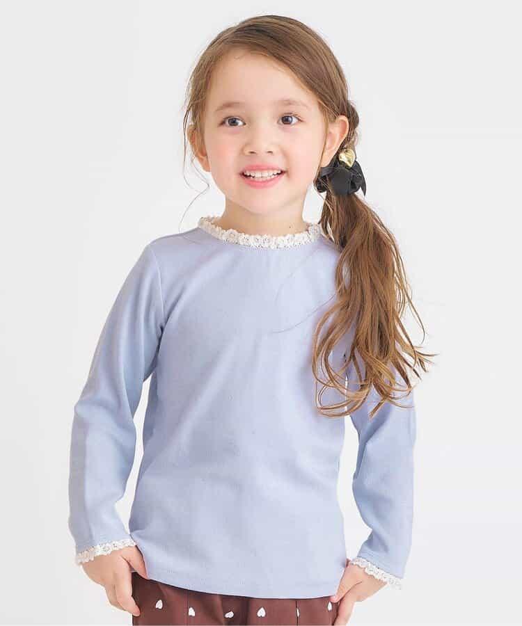 愛心鏤空荷葉邊T恤