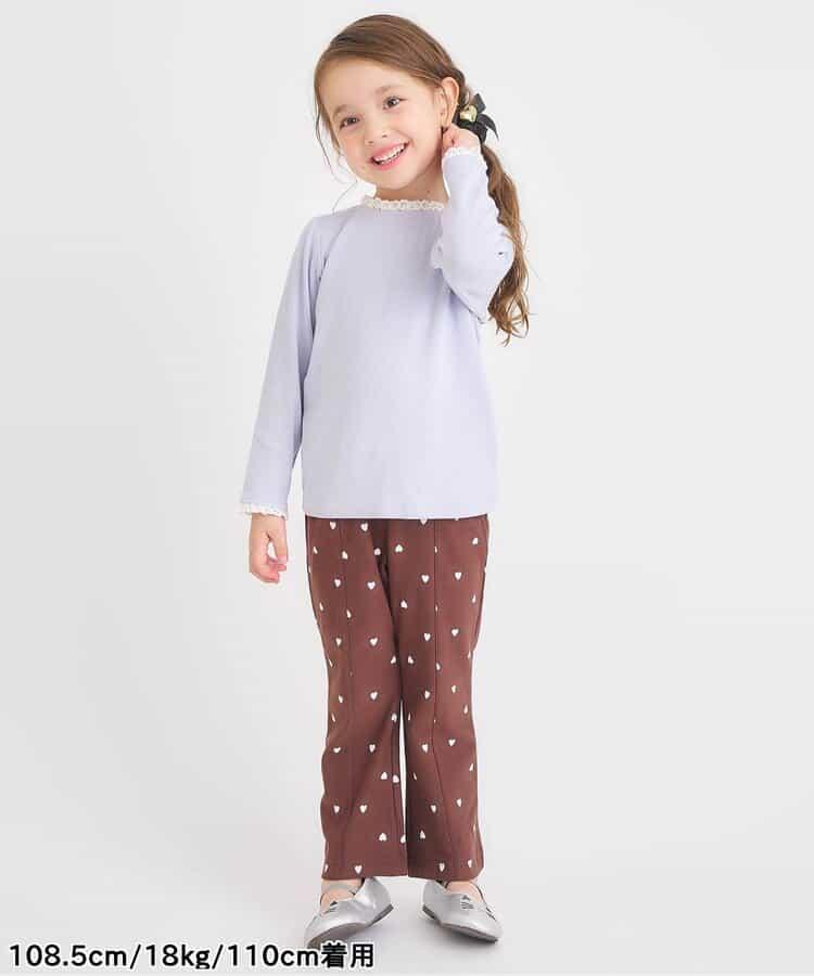 愛心鏤空荷葉邊T恤