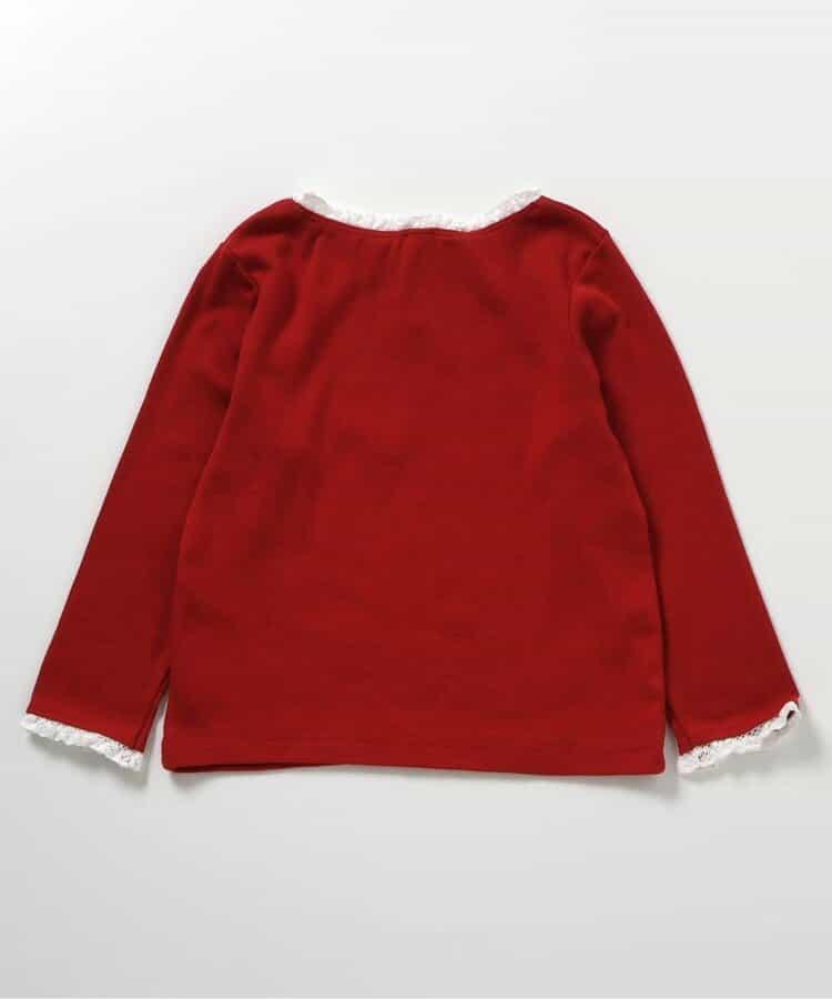 愛心鏤空荷葉邊T恤