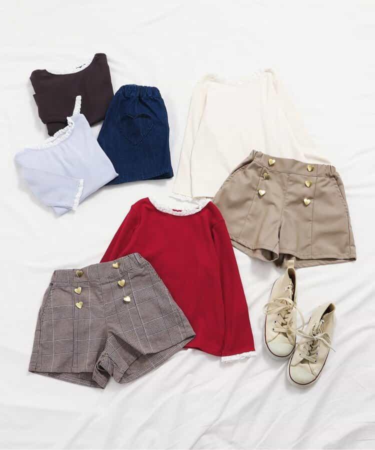 愛心鏤空荷葉邊T恤