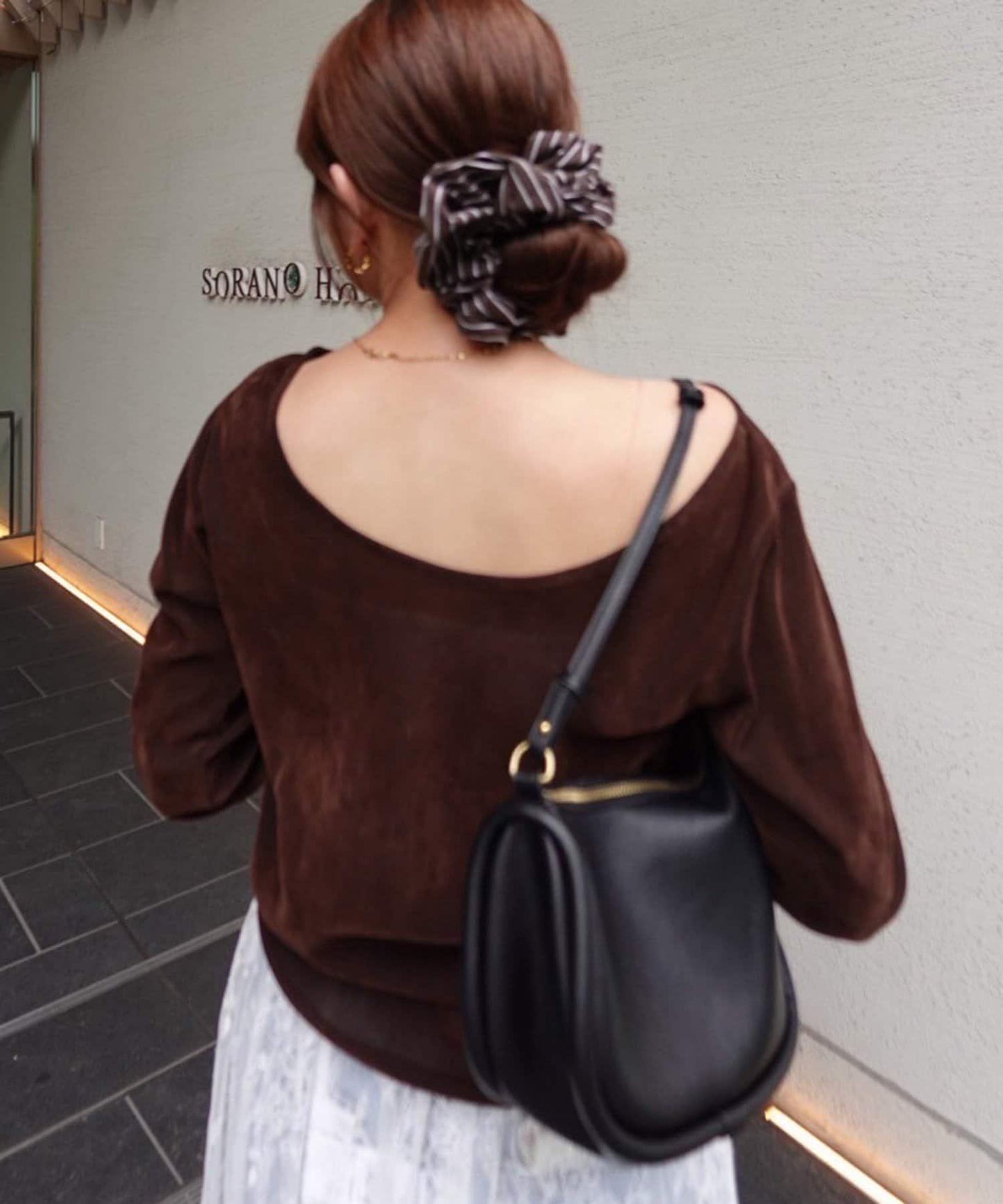 【@toitopoooo_____聯名】透視天鵝絨上衣