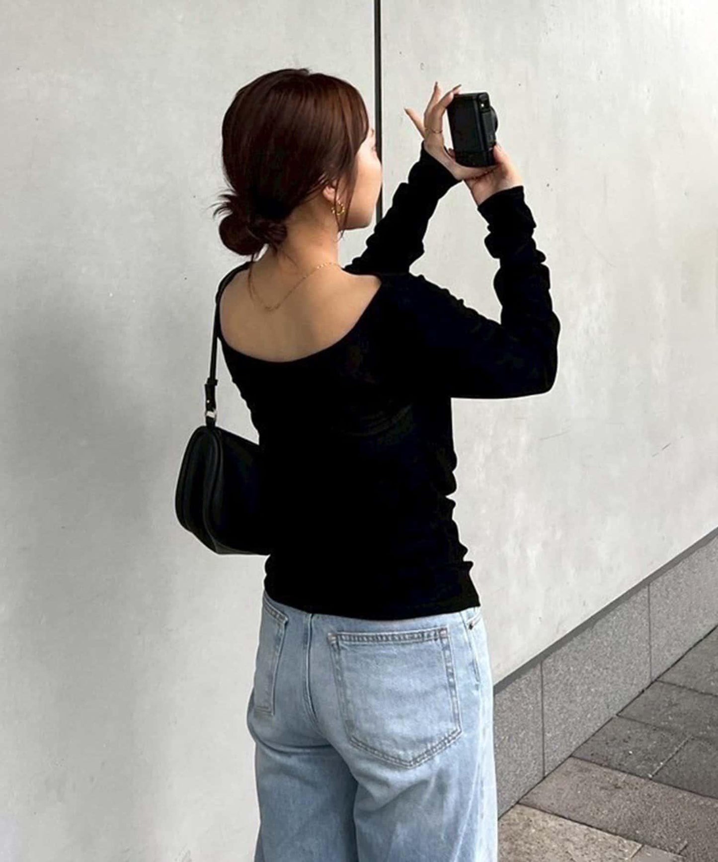 【@toitopoooo_____聯名】透視天鵝絨上衣