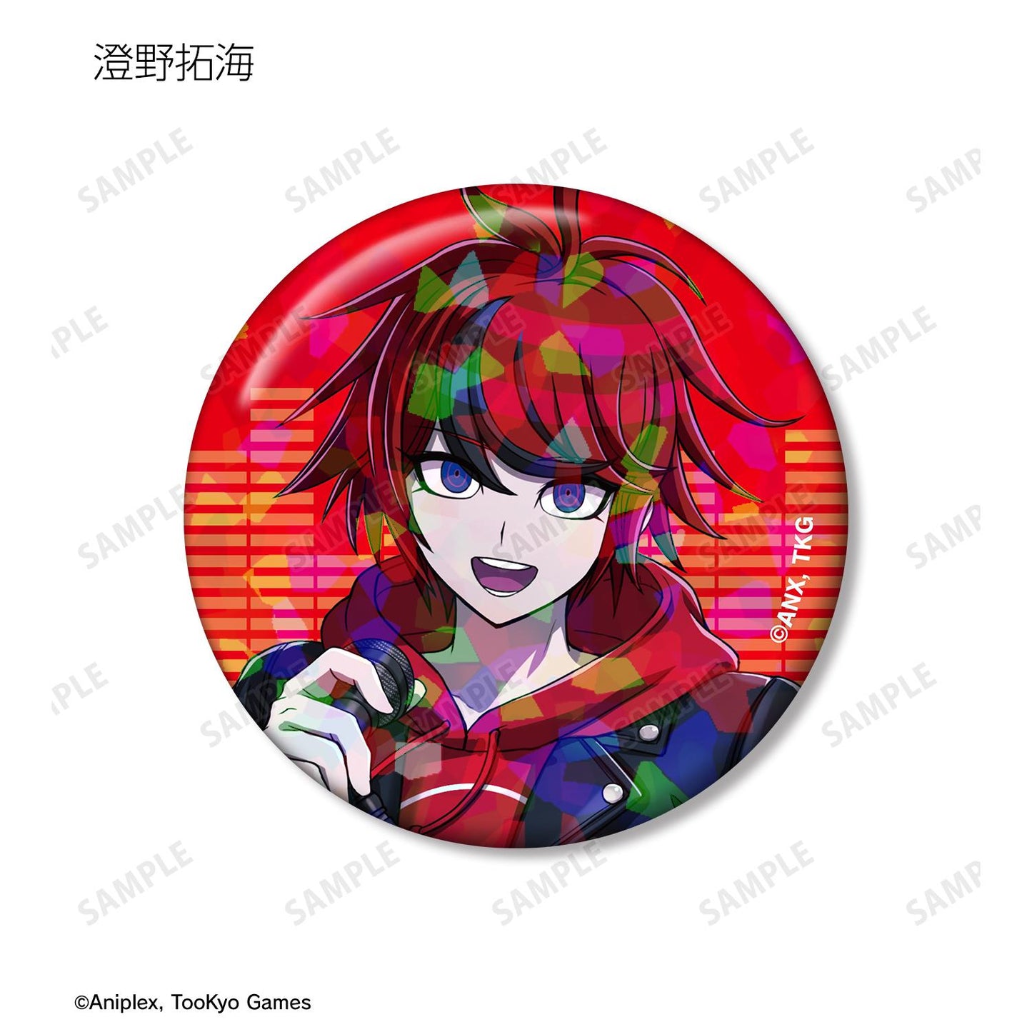 HUNDRED LINE -最終防衛學園- 繪製版 搖滾樂隊ver. 交易全息徽章(單品/全套BOX)【BOX/8包入】