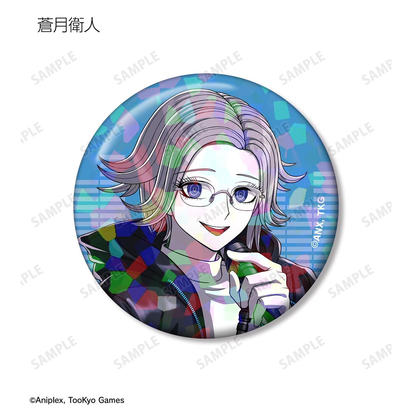HUNDRED LINE -最終防衛學園- 繪製版 搖滾樂隊ver. 交易全息徽章(單品/全套BOX)【BOX/8包入】