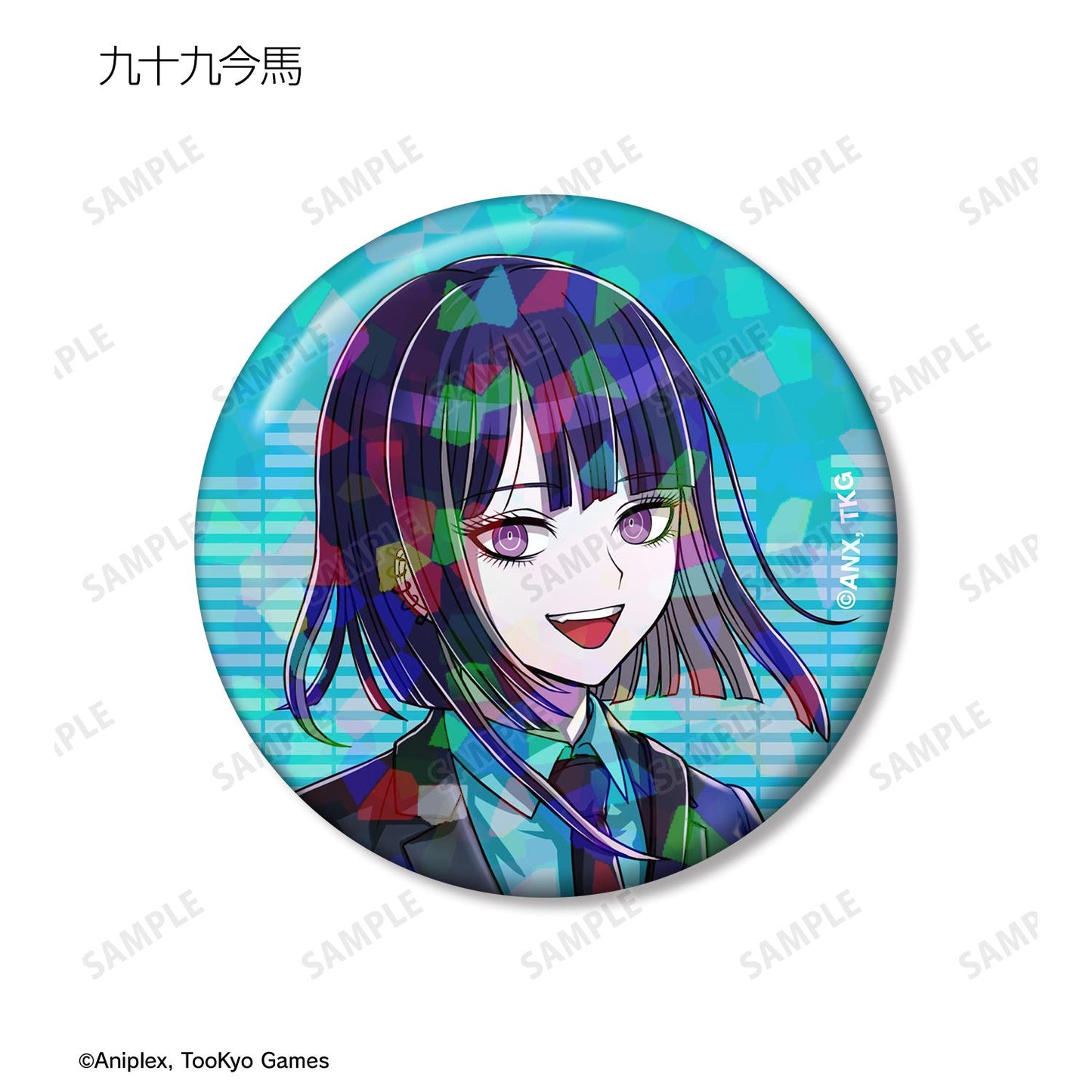 HUNDRED LINE -最終防衛學園- 繪製版 搖滾樂隊ver. 交易全息徽章(單品/全套BOX)【BOX/8包入】