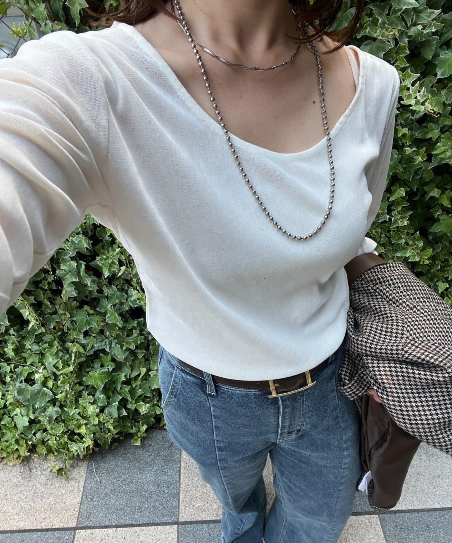 【@toitopoooo_____聯名】透視天鵝絨上衣