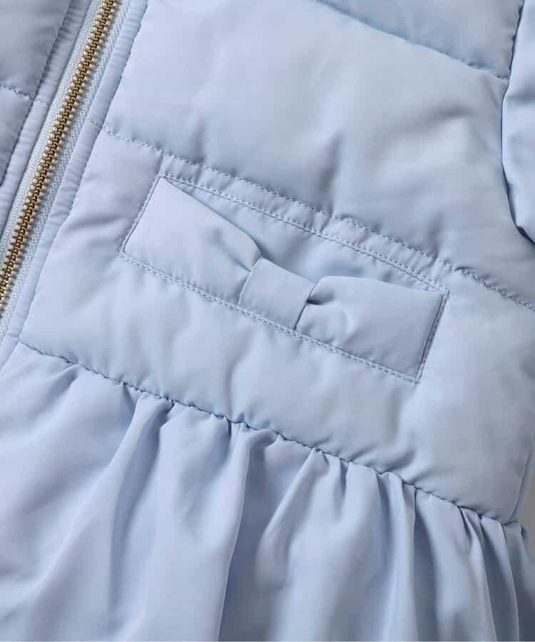 荷葉邊羽絨外套