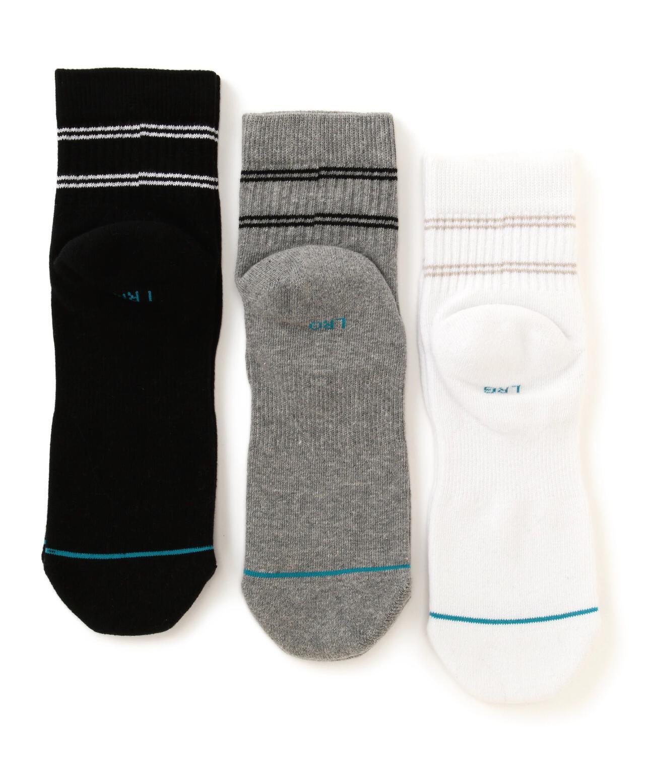 STANCE VITAL中筒襪三雙裝