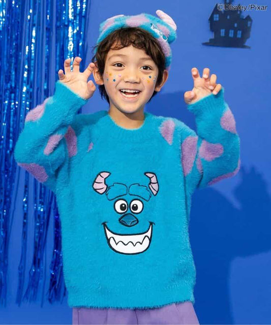 迪士尼角色「麥克」「薩利」/長絨針織衫