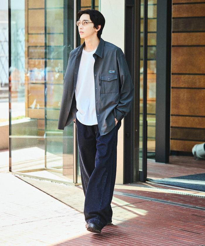 ALL WEATHER ACTIVE WEAR/全氣候運動休閒寬鬆口袋襯衫