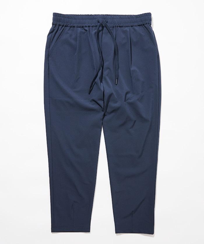 ALL WEATHER ACTIVE WEAR 全氣候活力服裝 舒適版型無領夾克套裝/寬鬆長褲
