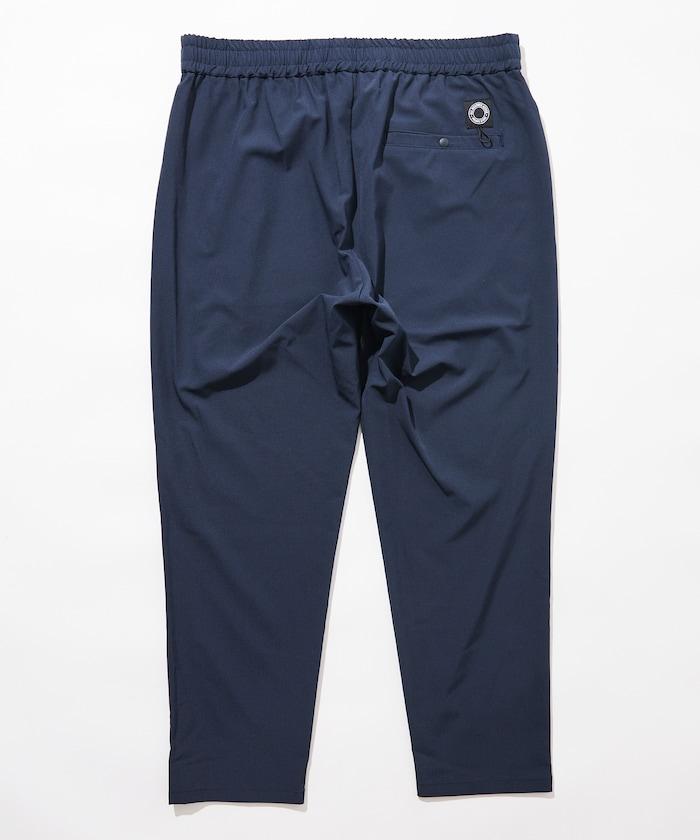 ALL WEATHER ACTIVE WEAR 全氣候活力服裝 舒適版型無領夾克套裝/寬鬆長褲