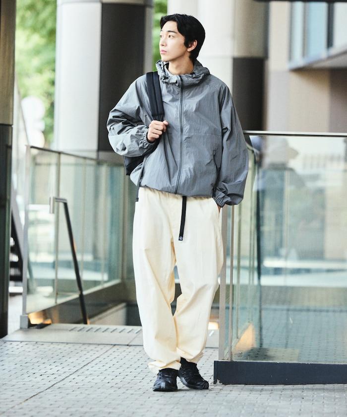 全氣候運動服 鈦加工尼龍連帽夾克