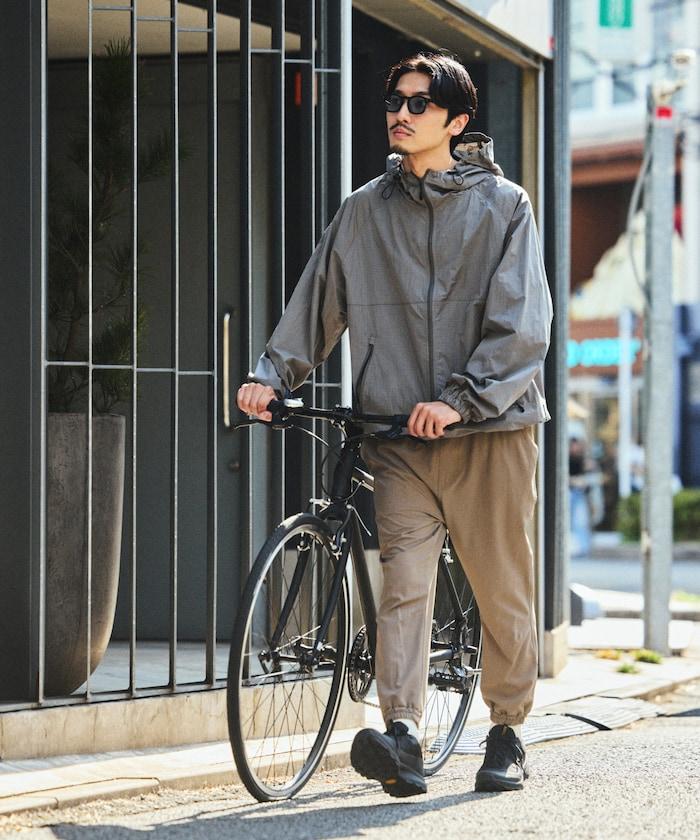 全氣候運動服 鈦加工尼龍連帽夾克
