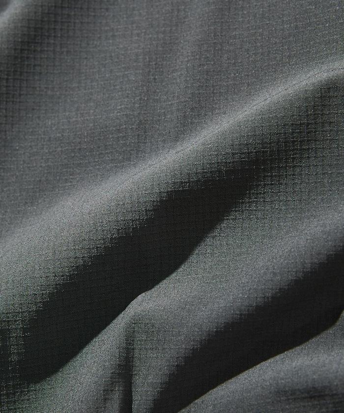 ALL WEATHER ACTIVE WEAR 全氣候活力服裝 舒適版型無領夾克套裝/寬鬆長褲
