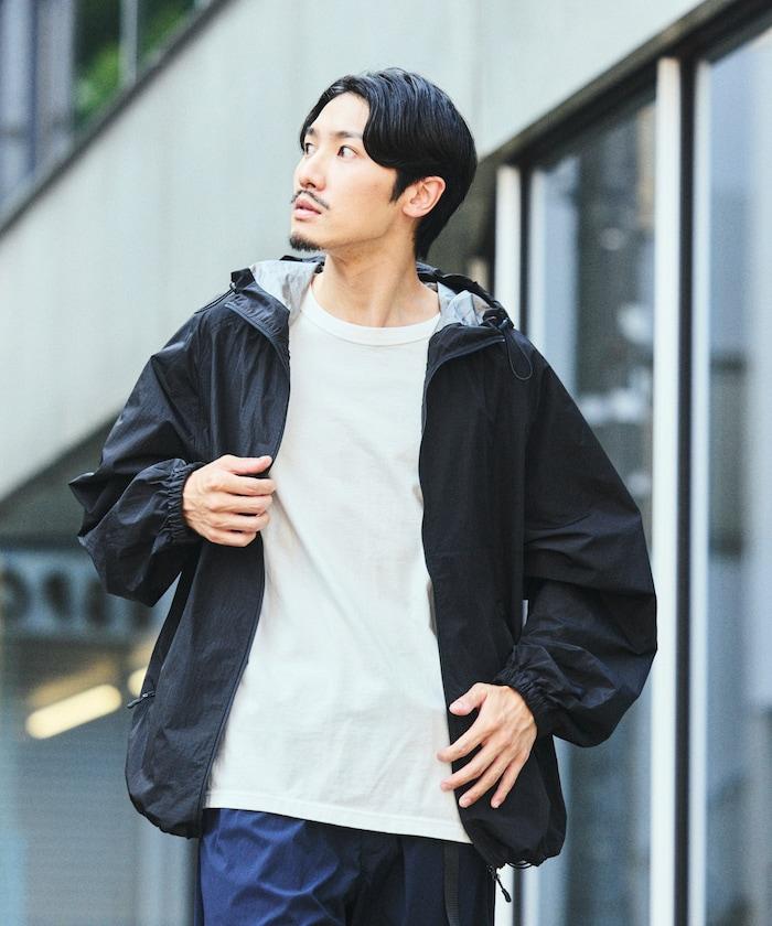 全氣候運動服 鈦加工尼龍連帽夾克