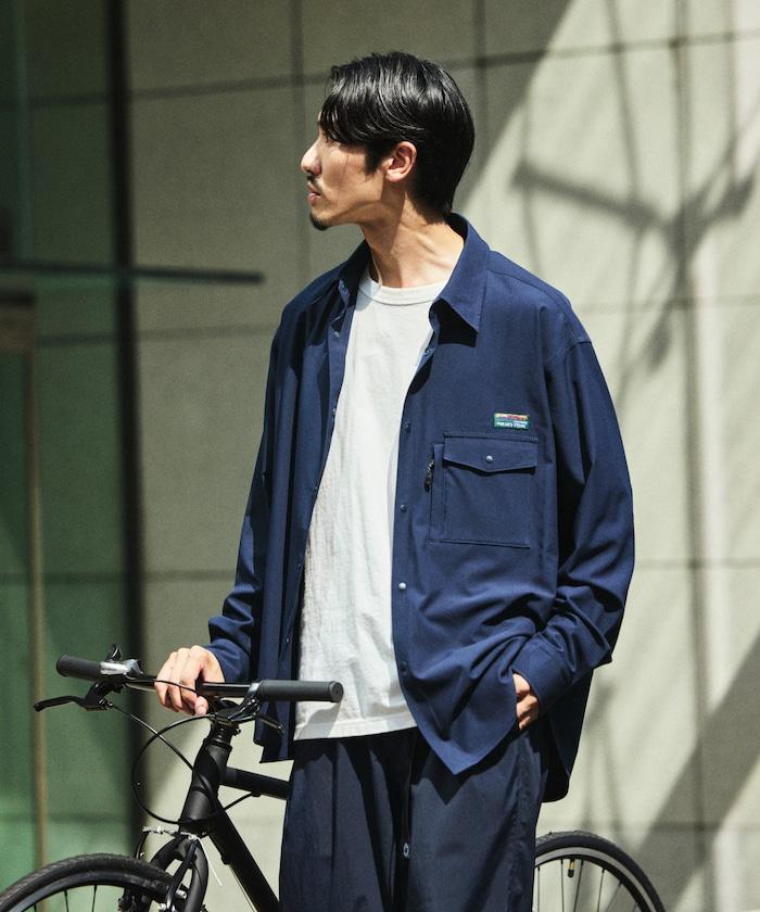ALL WEATHER ACTIVE WEAR/全氣候運動休閒寬鬆口袋襯衫