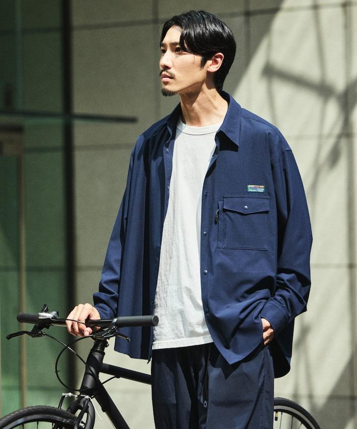ALL WEATHER ACTIVE WEAR/全氣候運動休閒寬鬆口袋襯衫