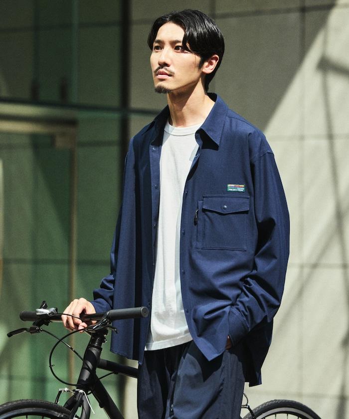 ALL WEATHER ACTIVE WEAR/全氣候運動休閒寬鬆口袋襯衫