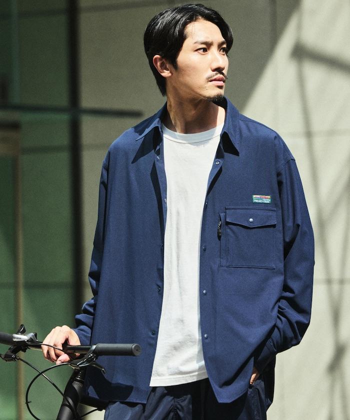 ALL WEATHER ACTIVE WEAR/全氣候運動休閒寬鬆口袋襯衫