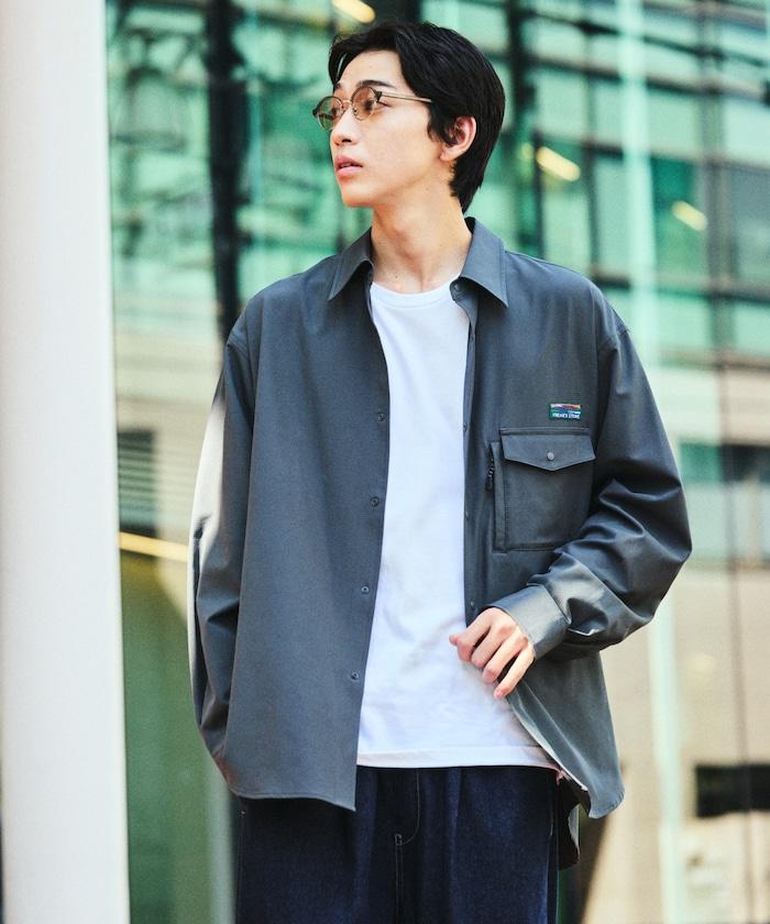 ALL WEATHER ACTIVE WEAR/全氣候運動休閒寬鬆口袋襯衫