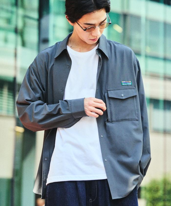 ALL WEATHER ACTIVE WEAR/全氣候運動休閒寬鬆口袋襯衫