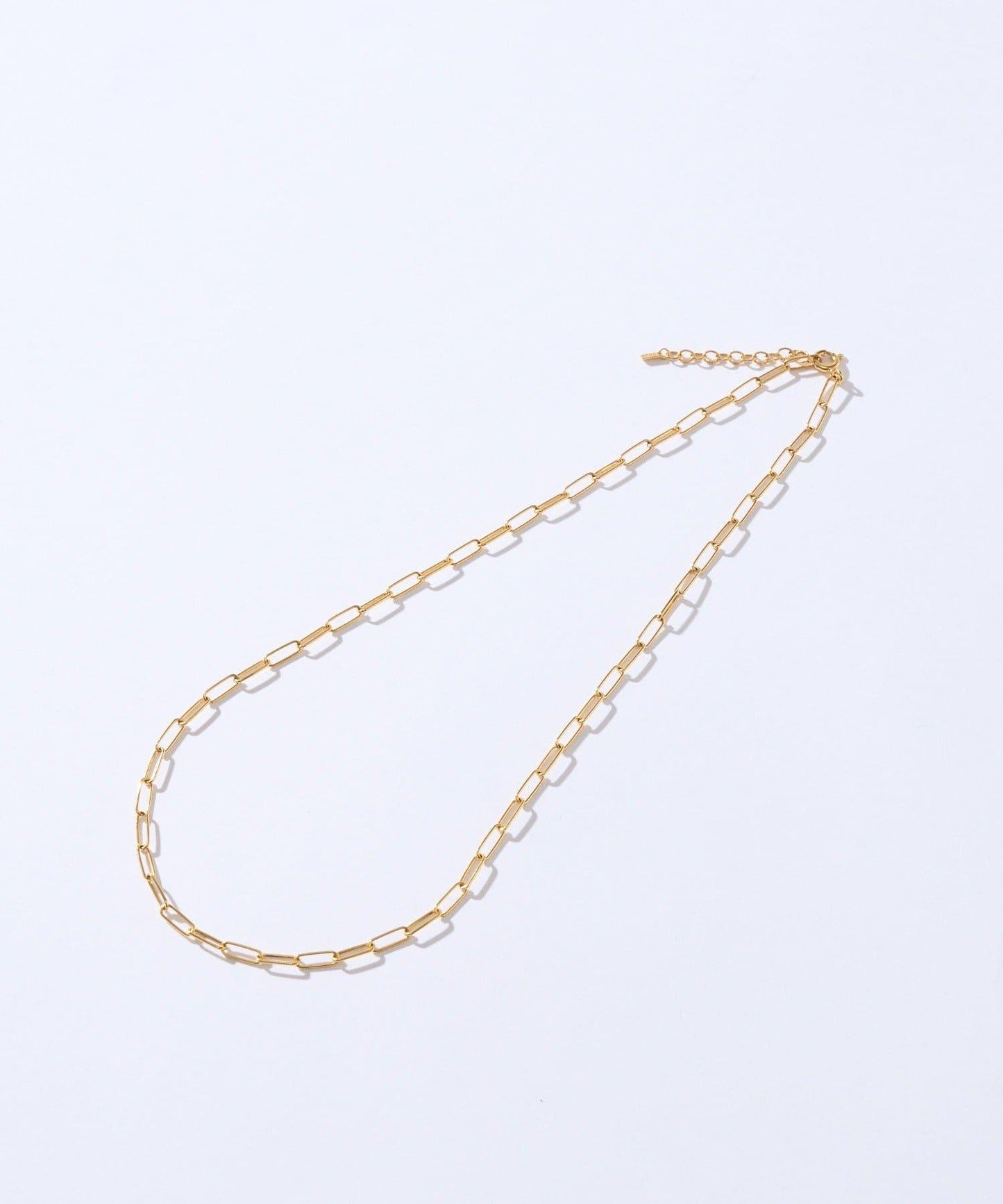 【點綴臉部的華麗】SV925方形鏈短款項鍊