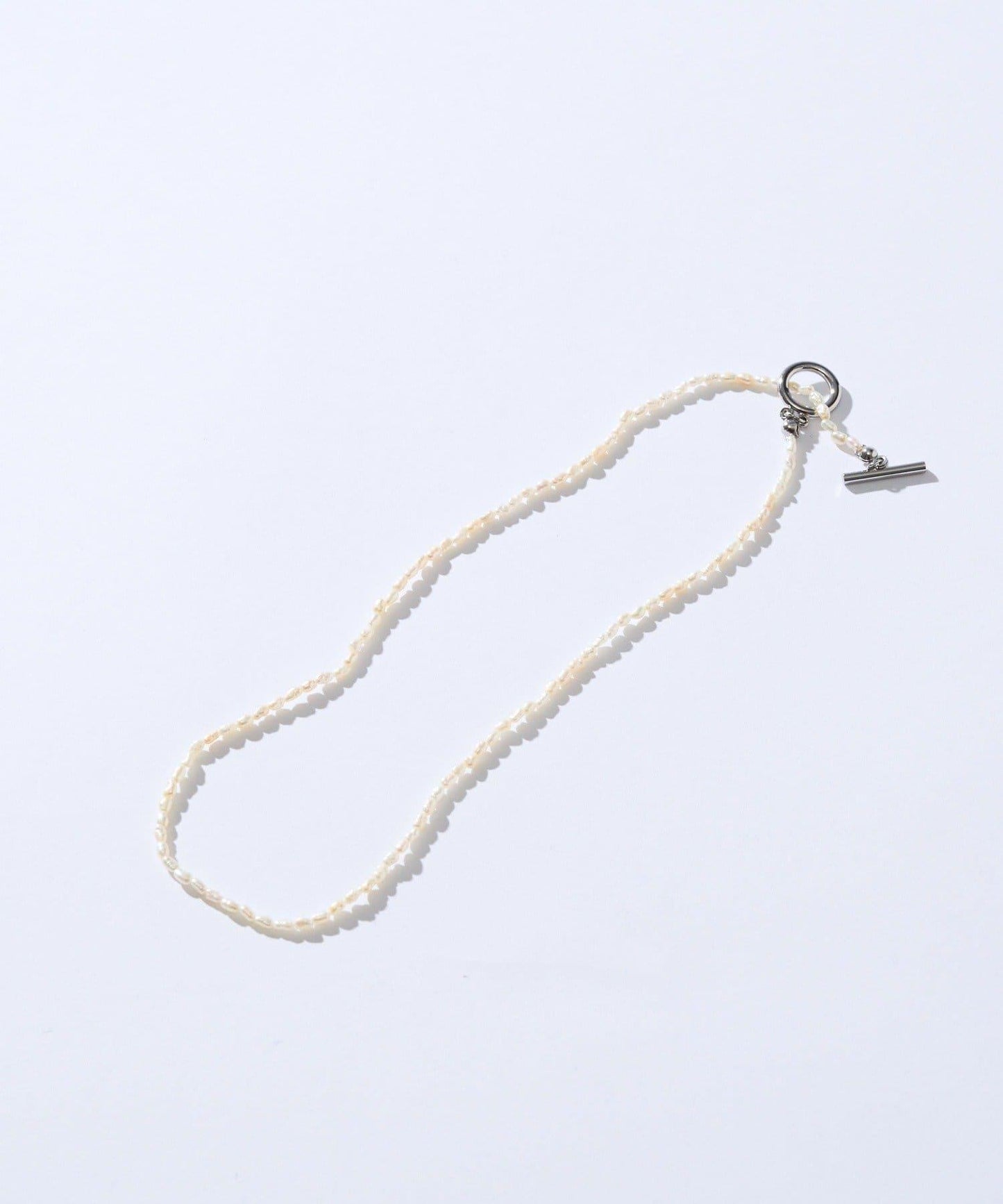 【點綴臉部的華麗】迷你珍珠短項鍊