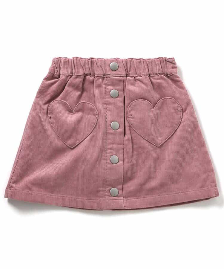愛心口袋內襯短褲裙