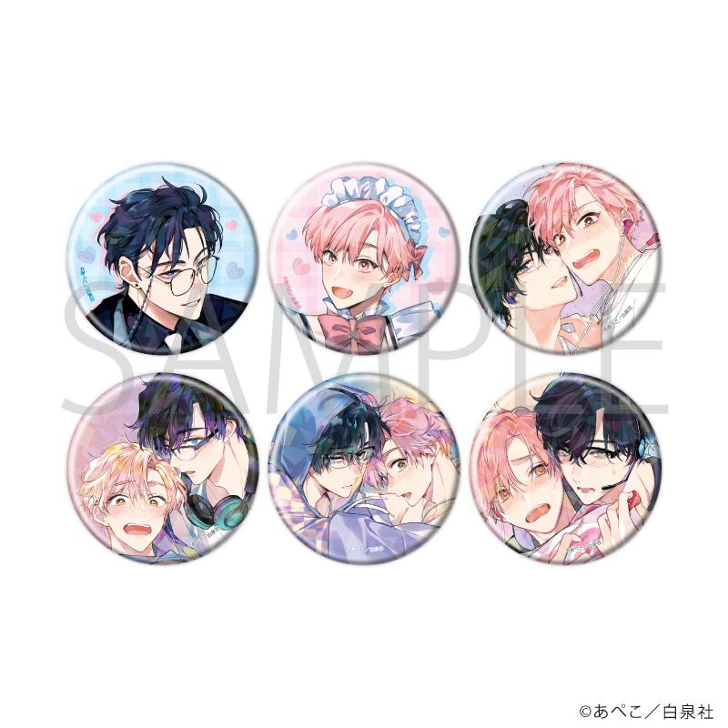 帥氣男聲主播是我的目標!?(57mm)全息徽章01/全套(共6款)【全套/6個裝】