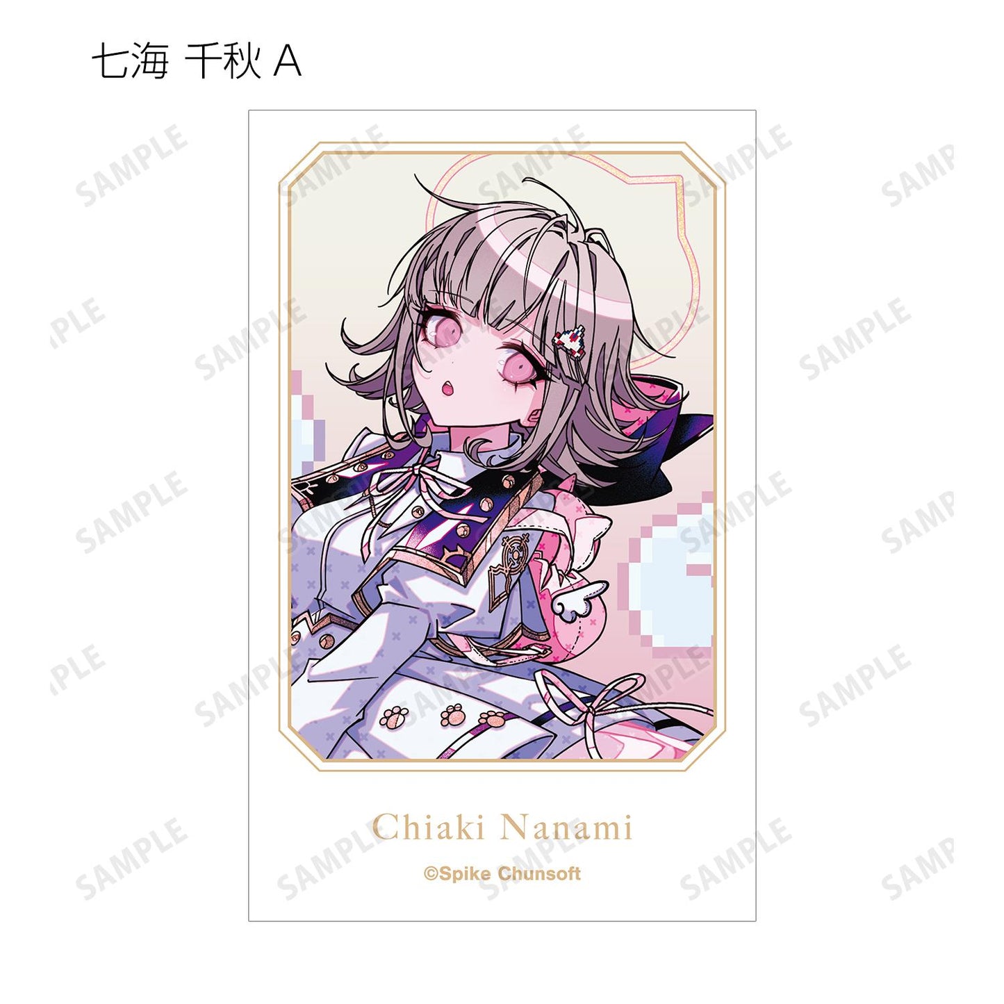 《彈丸論破》_めつぶしあんこさん插畫 天使與惡魔ver. 隨機插畫卡(單位/盒)【全套BOX/18包入】