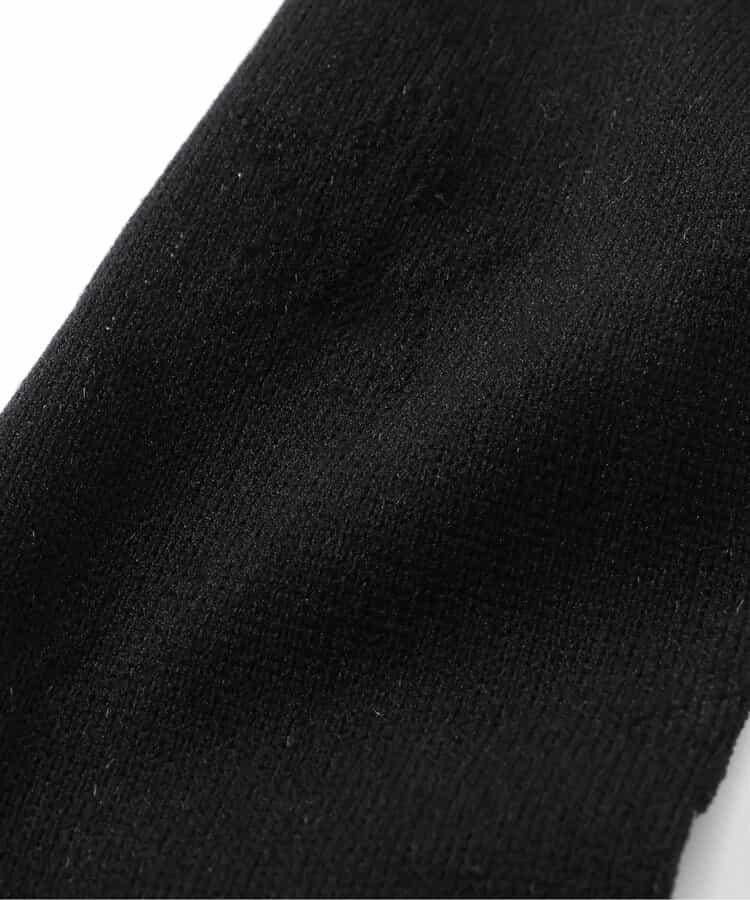 星星圖案透膚高筒襪