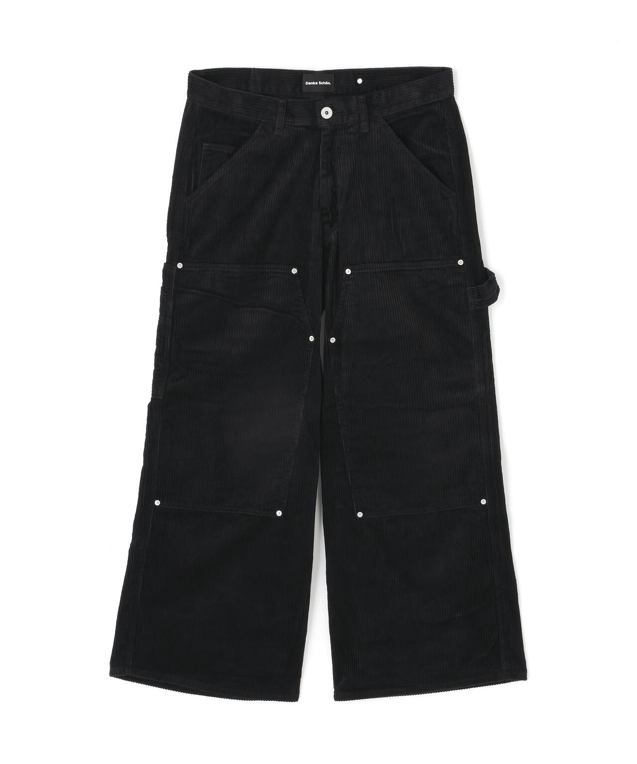 【&DEPOT限定】DankeSchon/燈芯絨雙膝長褲