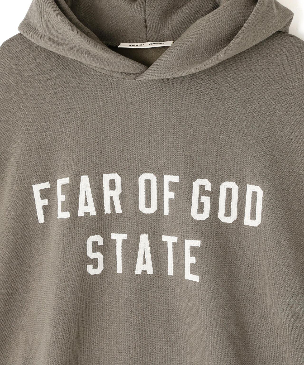 Fear of God ESSENTIALS/FOG 基礎款90年代版型抓絨連帽衛衣