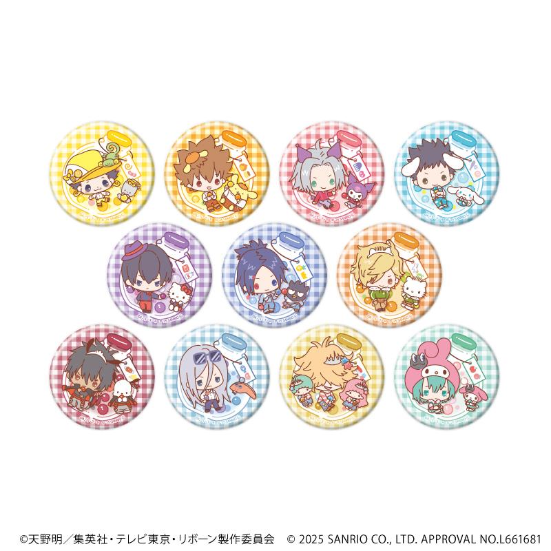《家庭教師HITMAN REBORN!》×SANRIO CHARACTERS_徽章06/全套收藏(共11款)(聯名插畫)【全套/11個裝】
