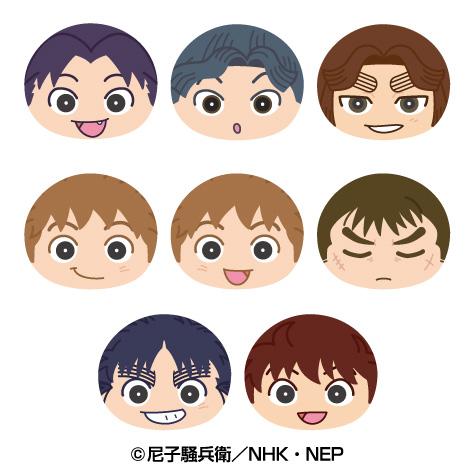 《忍者亂太郎》軟萌捏捏公仔 第五彈【全套BOX/8個裝】