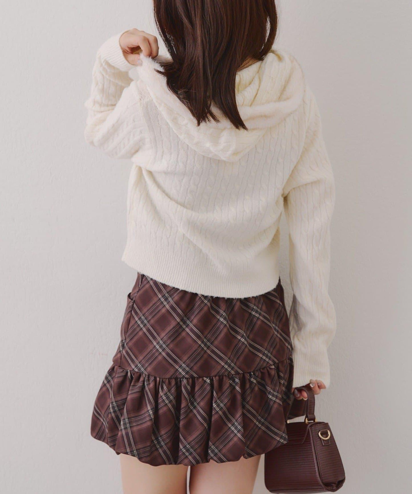 連帽毛絨拉鍊衛衣