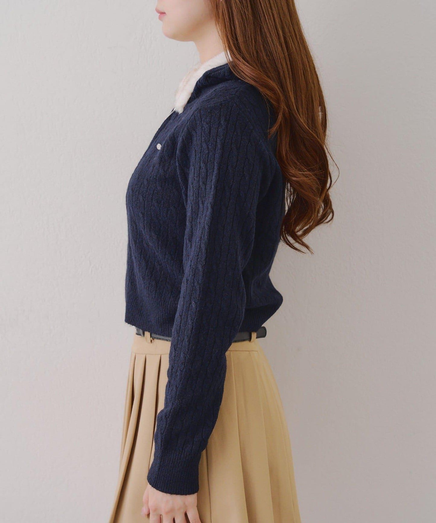 連帽毛絨拉鍊衛衣