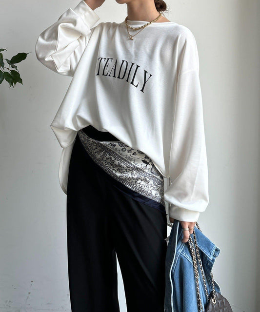 前後標誌斗篷套頭衫