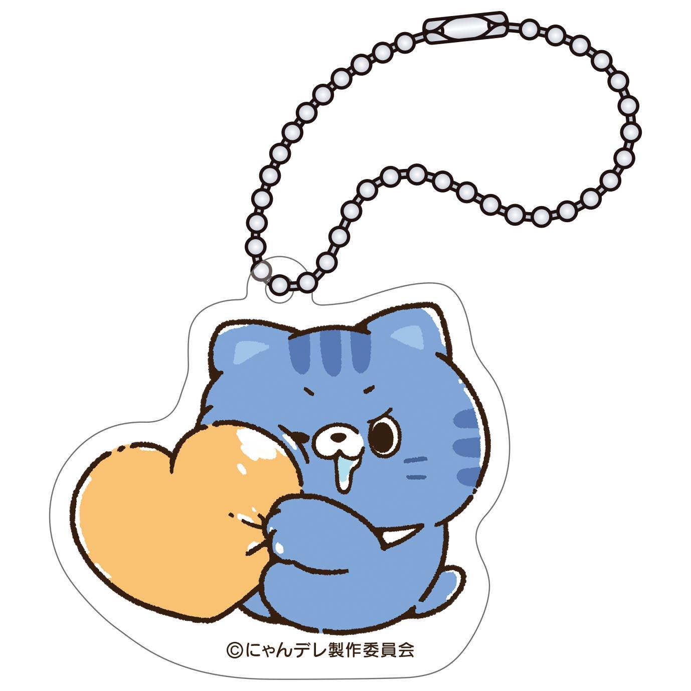 にゃんデレ_亞克力鑰匙扣收藏【BOX/5包入】