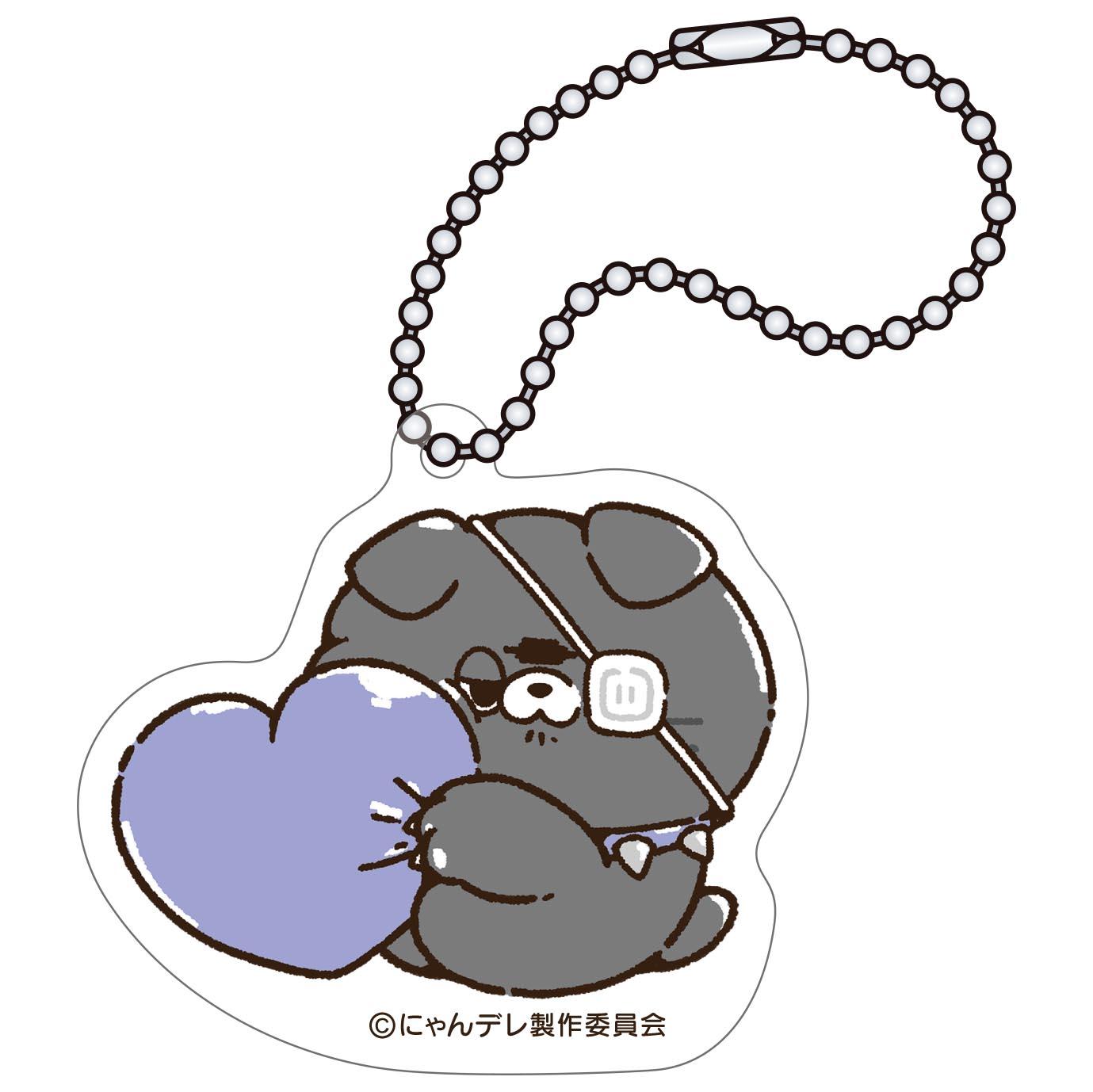にゃんデレ_亞克力鑰匙扣收藏【BOX/5包入】