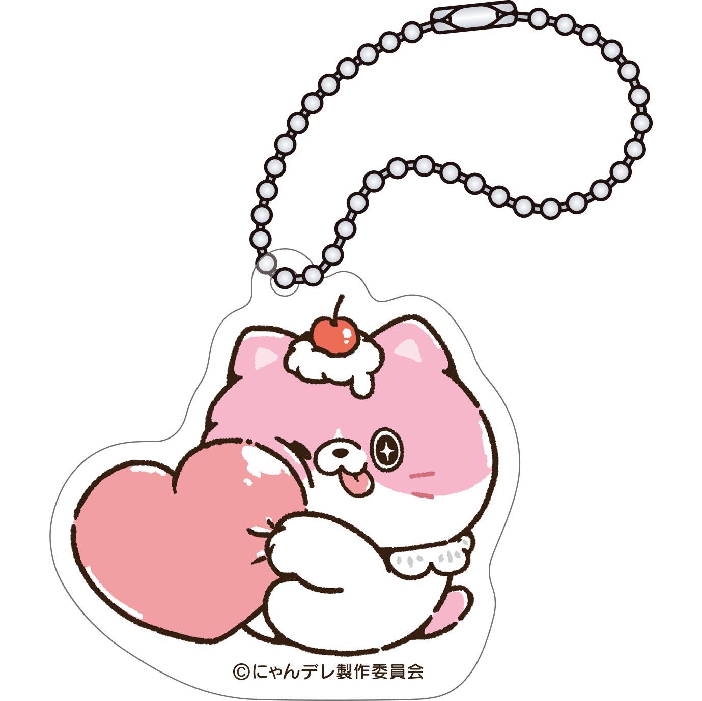 にゃんデレ_亞克力鑰匙扣收藏【BOX/5包入】