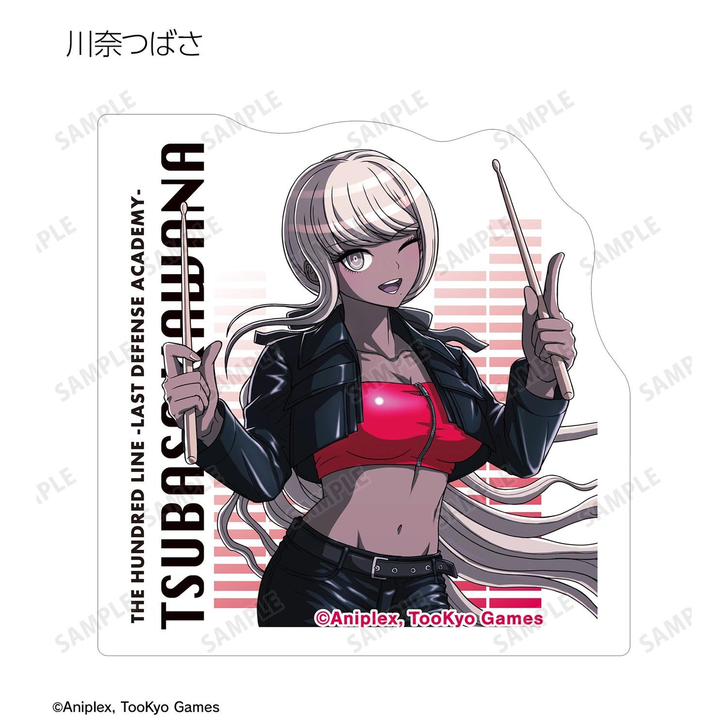 HUNDRED LINE -最終防衛學園- 繪製版 搖滾樂隊ver. 盲盒異形貼紙(單品/全套BOX)【BOX/8包入】