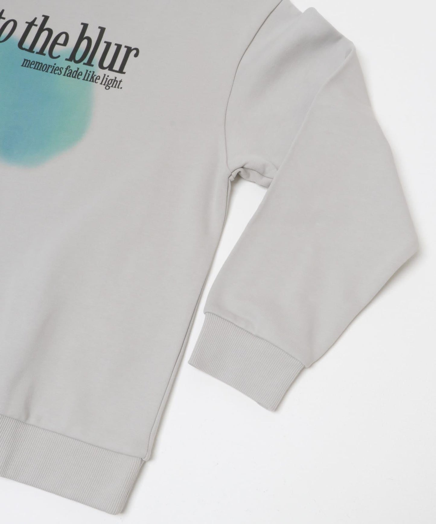 法式藝術印花圓領衛衣