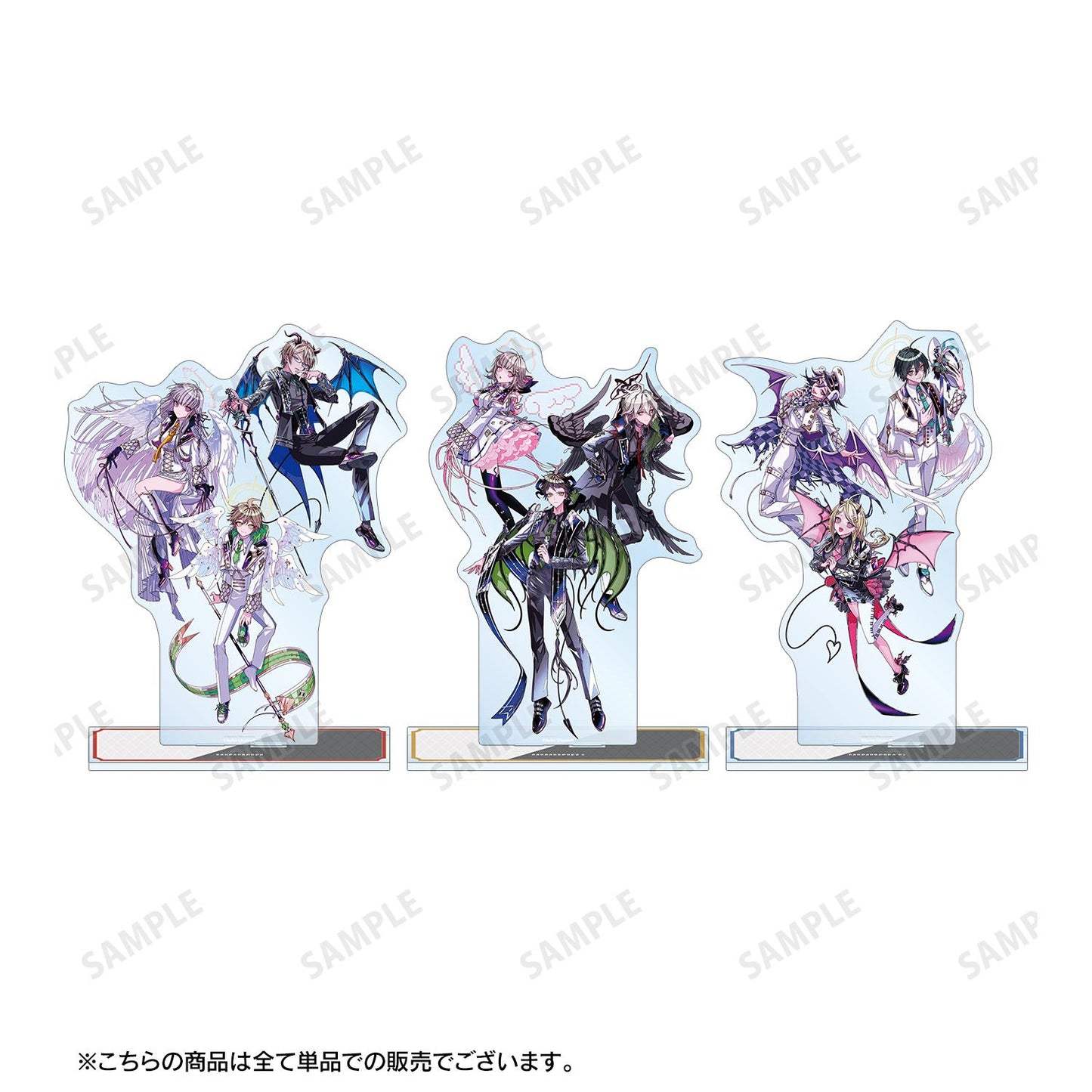 《彈丸論破》_めつぶしあんこさん插畫 合集 B 天使與惡魔ver. 大號亞克力立牌